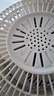 艾美特（AIRMATE）【小暴風(fēng)】空氣循環(huán)扇大風(fēng)量搖頭電風(fēng)扇家用臺(tái)式落地扇升級(jí)加高換氣輕音柔風(fēng)小風(fēng)扇 FA18-X115 曬單實(shí)拍圖