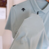 DESCENTE【李昊桐同款】迪桑特高爾夫 PRO高彈透氣短袖POLO衫早秋新品 SG-Jadeite M (170/92A) 曬單實(shí)拍圖