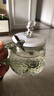 玻璃杯帶蓋勺小熊杯高顏值杯子辦公室家用咖啡杯網(wǎng)紅爆款水杯 2只裝小熊杯（帶勺子）270ml 曬單實拍圖