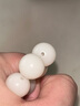 玄同白玉菩提子圓珠菩提根繞指柔手串單圈素珠手鏈佛珠飾品文玩男女款 1.2cm*17顆單圈 曬單實(shí)拍圖