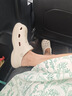 樸西EVA追風(fēng)洞洞鞋情侶戶外防滑洞洞鞋女夏季防臭沙灘透氣包頭拖鞋女 珍珠白 37-38 曬單實(shí)拍圖