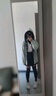 麓格立 短袖JK制服套裝白襯衫女學(xué)院風(fēng)短裙百褶裙日系寬松學(xué)生百搭套裝 套裝【白襯衫+黑百褶+領(lǐng)結】 XL 【建議120-130斤】 曬單實(shí)拍圖