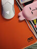 AOC防水細面鼠標墊中號480*400*5mm防水耐磨順滑電腦外設競技游戲桌墊P191/93橙 曬單實(shí)拍圖