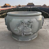 ABDT石雕魚缸花崗巖石缸門海種花盆戶外庭院室內(nèi)養(yǎng)魚流水?dāng)[件石頭魚缸 A款芝麻白材質(zhì)直徑60包郵 曬單實(shí)拍圖
