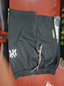 IT.NEW品牌聯(lián)名短褲男夏季新款拼接刺繡印花休閑五分褲運(yùn)動(dòng)籃球大褲衩男 黑色（B） 2XL （建議150-170斤） 曬單實(shí)拍圖