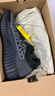 阿迪達斯男女YEEZY 350 V2 黑瑪瑙椰子夏日透氣休閑鞋IG9606 38.5 曬單實拍圖