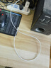華為原裝6A數(shù)據(jù)線 USB Type-A轉(zhuǎn)USB Type-C/1m線長/支持66W（11V6A）充電 白色CC790 曬單實拍圖