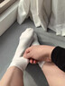 佰姿緣無(wú)骨襪子女純棉夏季中筒防臭配樂(lè )福鞋專(zhuān)用月子襪產(chǎn)后薄款堆堆襪子 【3雙】3白色【免費試穿一雙】 均碼 【抗起球/賽絡(luò )紡工藝】均碼 曬單實(shí)拍圖