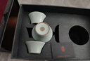東道汝窯河南非遺 晨香小茶組陶瓷功夫茶具套裝汝瓷開片可養(yǎng)整套茶具 1茶側(cè)+3杯（天青）2022款 1個(gè) 曬單實(shí)拍圖
