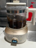 美的（Midea）全玻璃養(yǎng)生壺全自動燒水壺母嬰恒溫電熱水壺花茶壺全包裹護(hù)底防碎1.5L MK-YS15B201 曬單實拍圖