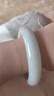 七彩雲(yún)南翡翠手鐲a貨冰糯種玉手鐲玉鐲子圓鐲子女款送女友送媽媽節(jié)日禮物 內(nèi)徑58-59mm 曬單實拍圖