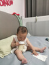 哈趣猴嬰兒連身琵琶衣夏季輕薄款透氣無袖連體衣女寶寶睡衣兒童套裝男童 國(guó)風(fēng)琵琶衣白色 90cm 【適合身高80-90cm寶寶】 曬單實(shí)拍圖