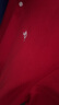 JDL 京東物流定制logo（刺繡工藝）polo衫 短袖休閑商務(wù) 紅色 XL 曬單實(shí)拍圖