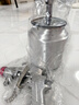 德力西電氣（DELIXI ELECTRIC）噴漆槍氣動油漆槍汽車涂料高霧化噴壺經(jīng)典F-75S下壺/1.5口徑750ML 曬單實拍圖