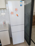 美的（Midea）190/230冰箱雙開門 兩門三門小戶型家用 租房宿舍冰箱 可冷藏冷凍 小巧不占地 小型白色 低溫補償 【三門】MR-230TE 曬單實拍圖