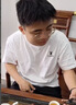 花花公子【兩件裝】短袖T恤男士寬松上衣半截袖體恤夏季新款純棉圓領衣服 T209白色+深灰 【高品質純棉】 XL  125-145斤 曬單實拍圖