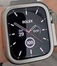 PZOZ適用蘋果手表保護(hù)殼apple iwatch s10保護(hù)套iphone watch 9/8/7/6/5秒變ultra 2金屬全包防刮防摔1 鈦金色 iWatch S10 46mm 曬單實(shí)拍圖