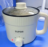 蘇泊爾（SUPOR）電煮鍋 電熱鍋 宿舍小電鍋 電蒸鍋 學(xué)生寢室一體泡面小火鍋 多功能鍋 H17YK489 1.7L 曬單實(shí)拍圖