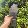 夢(mèng)特嬌【小羊皮】商務(wù)休閑皮鞋男 夏季新品舒適摔紋真皮一腳蹬樂(lè)福鞋 棕色（皮鞋碼） 41 曬單實(shí)拍圖