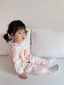 班喜迪嬰兒衣服秋裝嬰幼兒連體衣寶寶超萌哈衣爬服小月齡公主外出服春秋 粉色 90cm 曬單實拍圖