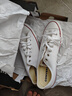 匡威（Converse）官方All Star經(jīng)典帆布男女低幫休閑運動小白鞋101000 101000/白色 44.5 曬單實拍圖