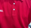 JDL 京東物流定制logo（刺繡工藝）polo衫 短袖休閑商務 紅色 XL 曬單實拍圖