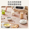 美的（Midea）豆?jié){機(jī)破壁機(jī)1.35L大容量4-5人 數(shù)顯大屏 低音降噪小型家用全自動免煮細(xì)膩免濾榨汁機(jī)料理機(jī) DG01 曬單實(shí)拍圖