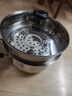 愛仕達（ASD）湯鍋 304不銹鋼小蒸鍋 帶蒸屜燉煮鍋 24CM燃氣電磁爐通用奶鍋B1-Z 曬單實拍圖