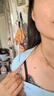 ubras新品王妃蕾絲法式貝殼杯女文胸罩輕奢性感內(nèi)衣 燕麥奶色  M  曬單實拍圖