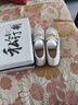 斷碼清倉(cāng)紅青娗牛筋軟底樂福鞋女春夏新款平底媽媽鞋防滑舒適單鞋 米白色 防滑百搭 38 (240mm) 曬單實(shí)拍圖