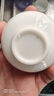 元兮 精致德化白瓷茶杯套裝 小號(hào)杯子6只裝 羊脂玉陶瓷品茗杯個(gè)人杯泡茶杯單杯主人杯茶盞 功夫茶具茶杯 羅漢杯小號(hào) 6只裝 （羊脂玉白瓷） 曬單實(shí)拍圖