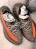 阿迪達(dá)斯Yeezy350夏日透氣椰子男女休閑鞋HQ7045 41 曬單實(shí)拍圖