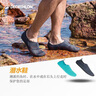 迪卡儂沙灘徒步溯溪涉水游泳鞋防割鞋深灰色（建議大一碼）40-41608628 曬單實拍圖