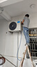 美的（Midea）空調柜機 銳靜Ⅱ 風(fēng)錦二代 3匹新一級全直流變頻制冷熱加大出風(fēng)口圓柱立式客廳控溫升級款國家補貼 大3匹 一級能效 【高性?xún)r(jià)比】銳靜Ⅱ 曬單實(shí)拍圖