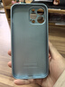 品盟（PISMEXOK）適用于蘋果iPhone16/15promax手機殼鏡頭保護套硅膠軟邊輕奢高級感時尚網(wǎng)紅ins風女新款玻璃硬外殼 藍色殼+手鏈+內(nèi)置磁吸 iPhone 16 Pro Max 曬單實拍圖