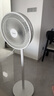 美的（Midea）電風(fēng)扇 家用七葉立式落地扇宿舍臥室輕音節(jié)能搖頭桌面小風(fēng)扇大風(fēng)力空氣循環(huán)風(fēng)扇 SAF30AC  曬單實拍圖