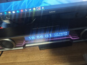 漫步者花再Halo PixelBar深淵字幕歌詞音響電腦桌面音箱 自定義屏幕長條有線音箱藍牙6.0RGB燈效 破界黑 曬單實拍圖