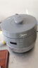 美的（Midea）【國家補貼】0涂層精鋼厚釜電壓力鍋5L雙膽全自動智能預(yù)約家用煲湯煮飯電飯煲C5856G高壓鍋4-6人 曬單實拍圖