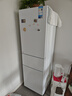 美的（Midea）白色租房家用客廳小型冰箱三開(kāi)門中門軟冷凍節(jié)能省電低音MR-230TE 以舊換新 曬單實(shí)拍圖