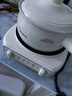 美的（Midea）電煮鍋 電蒸鍋 電炒鍋 電熱鍋 2.6L分體式 小型1-2人學(xué)生宿舍多功能鍋 泡面鍋 XZC2061 配蒸籠 曬單實拍圖