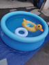 西哈泳士充氣游泳池兒童家用室外折疊大人泳池加厚成人戶(hù)外超大型水池遮陽(yáng) 【高51cm】1.8米三層夾網(wǎng) 暢玩套餐 有線(xiàn)閃充 曬單實(shí)拍圖