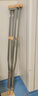 魚(yú)躍（Yuwell）雙拐YU860A老人拐杖腋下骨折醫(yī)用病人手杖助行器鋁合金伸縮棍加厚 曬單實(shí)拍圖