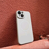 奶小鴨（NEYAA）適用蘋(píng)果15promax手機(jī)殼iphone15promax保護(hù)套全包超薄Magsafe磁吸液態(tài)硅膠防摔簡(jiǎn)約男女款 鈦原色 曬單實(shí)拍圖