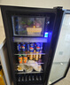 新飛（frestec）冰吧冷藏柜 歐式恒溫紅酒柜酒店家用電冰箱迷你小型單門辦公室保鮮展示留樣茶葉飲料藥品柜 232升黑【23L獨立冷凍室+帶紫燈+帶鎖】 曬單實拍圖