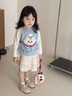 可英 GOWINBABY原創(chuàng  )女童長(cháng)袖t恤甜美時(shí)尚2025秋季女孩休閑寬松t恤衫女寶秋裝上衣 曬單實(shí)拍圖