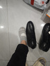 卡帝樂(lè)鱷魚(yú)（CARTELO）軟牛皮男士皮鞋商務(wù)正裝鞋男耐磨透氣皮鞋男9611 黑色增高款 44 曬單實(shí)拍圖