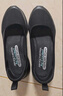 斯凱奇（Skechers）女鞋夏季時(shí)尚透氣淺口單鞋復(fù)古鞋子女低幫一腳蹬平底通勤鞋104199 全黑色/BBK 37.5 曬單實(shí)拍圖