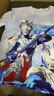 ULTRAMAN奧特曼兒童短袖短褲套裝夏季薄款速干衣男T恤AHM96155藍(lán)色 120 曬單實(shí)拍圖