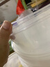 沉弗一次性碗外賣打包盒塑料飯盒快餐盒泡面湯碗帶蓋圓形食品級餐盒 3000ml圓形透明45套 曬單實(shí)拍圖
