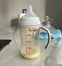 貝親（Pigeon）PPSU寬口徑雙把手奶瓶240ml M號(hào)奶嘴 3個(gè)月+ AA270 曬單實(shí)拍圖